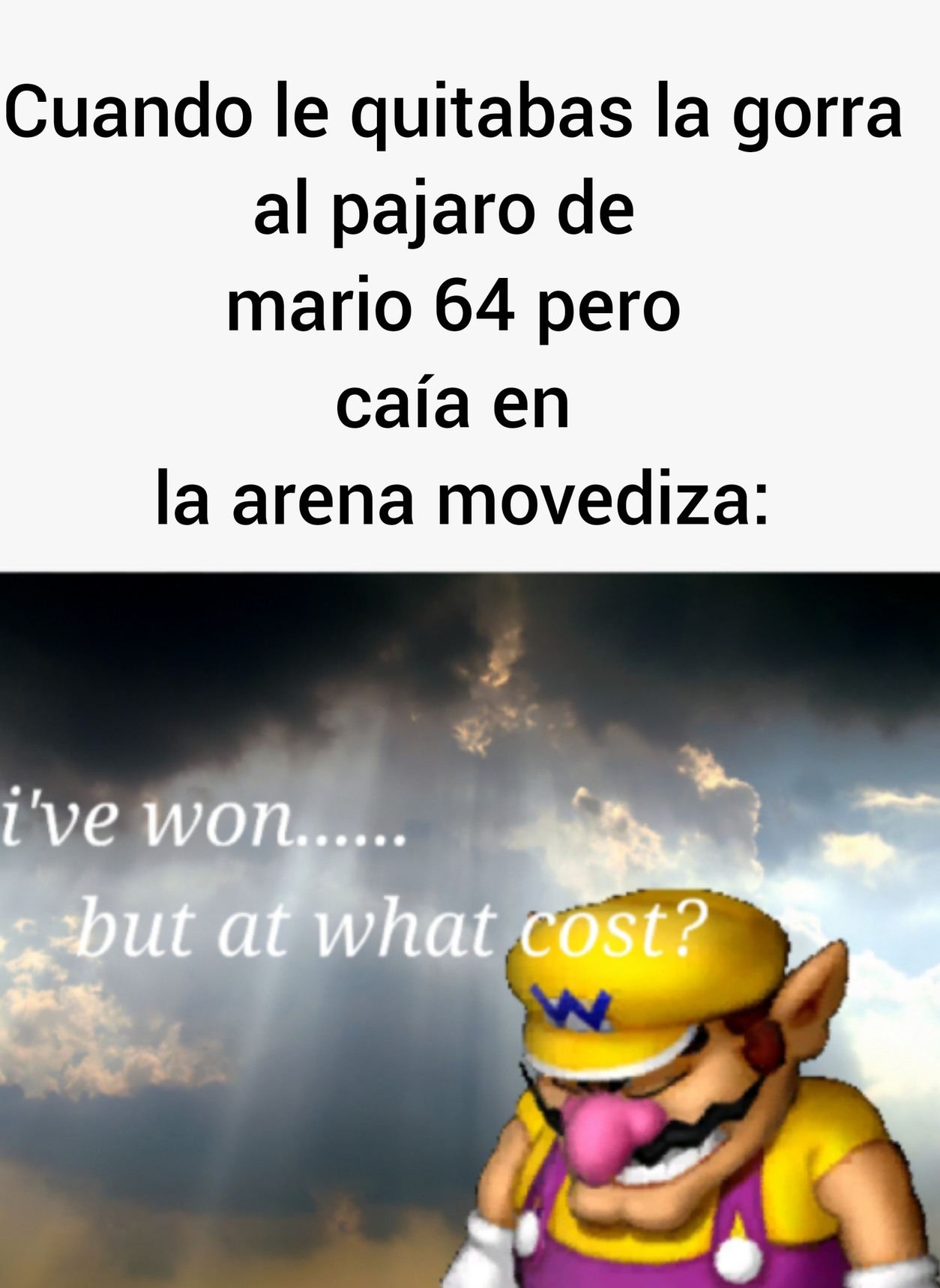 Mario 64, simplemente un clasico - meme
