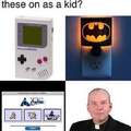 I got holy milk from the priest as a kid