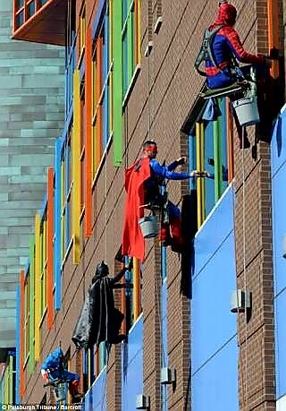Cleaners at children's hospital Pittsburgh - meme