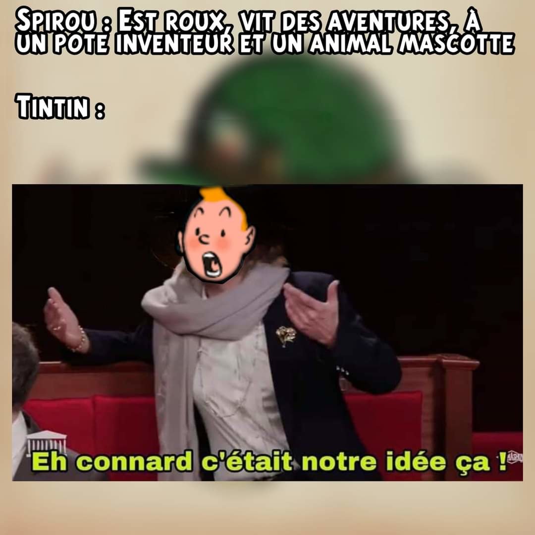 Palmashow feat Tintin - meme
