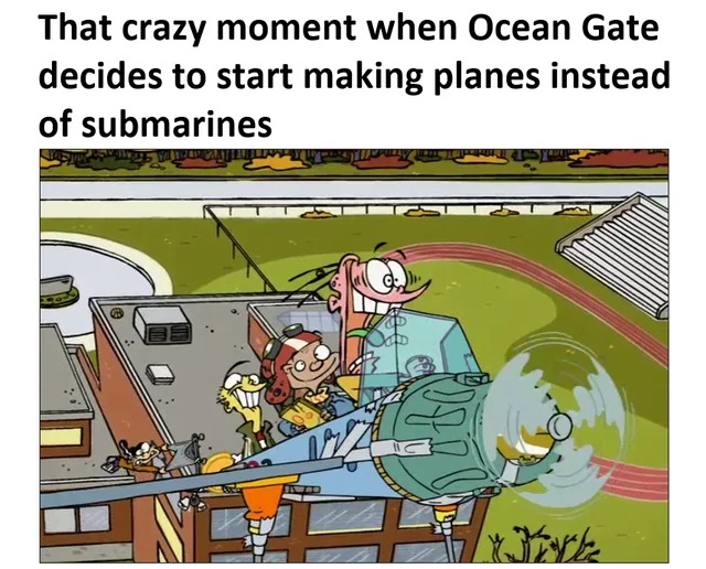 OceanGate new business - meme