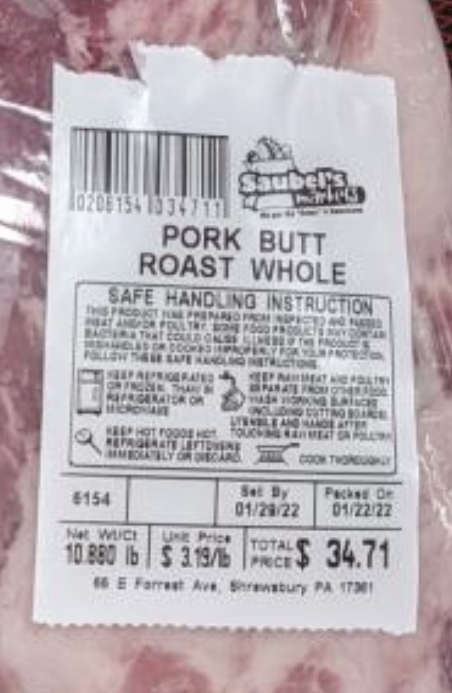 Pork Whole - meme