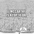 JJ McCarthy Vikings meme