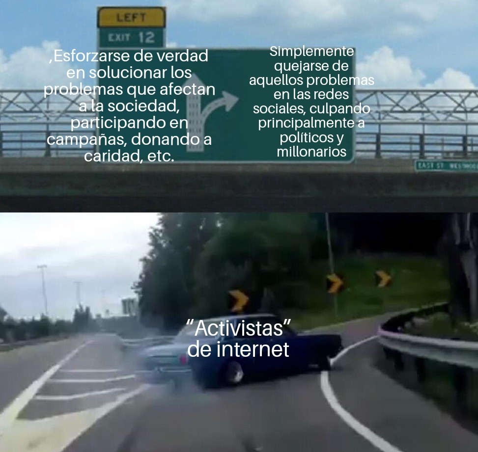 Crítica disfrazada de meme, lo admito.