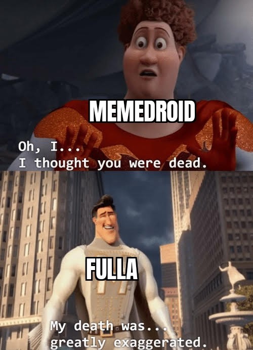 Make a Fulla recovery - meme