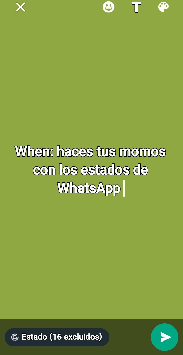 When: haces tus momos con los estados de WhatsApp el futuro es hoy oíste viejo - meme