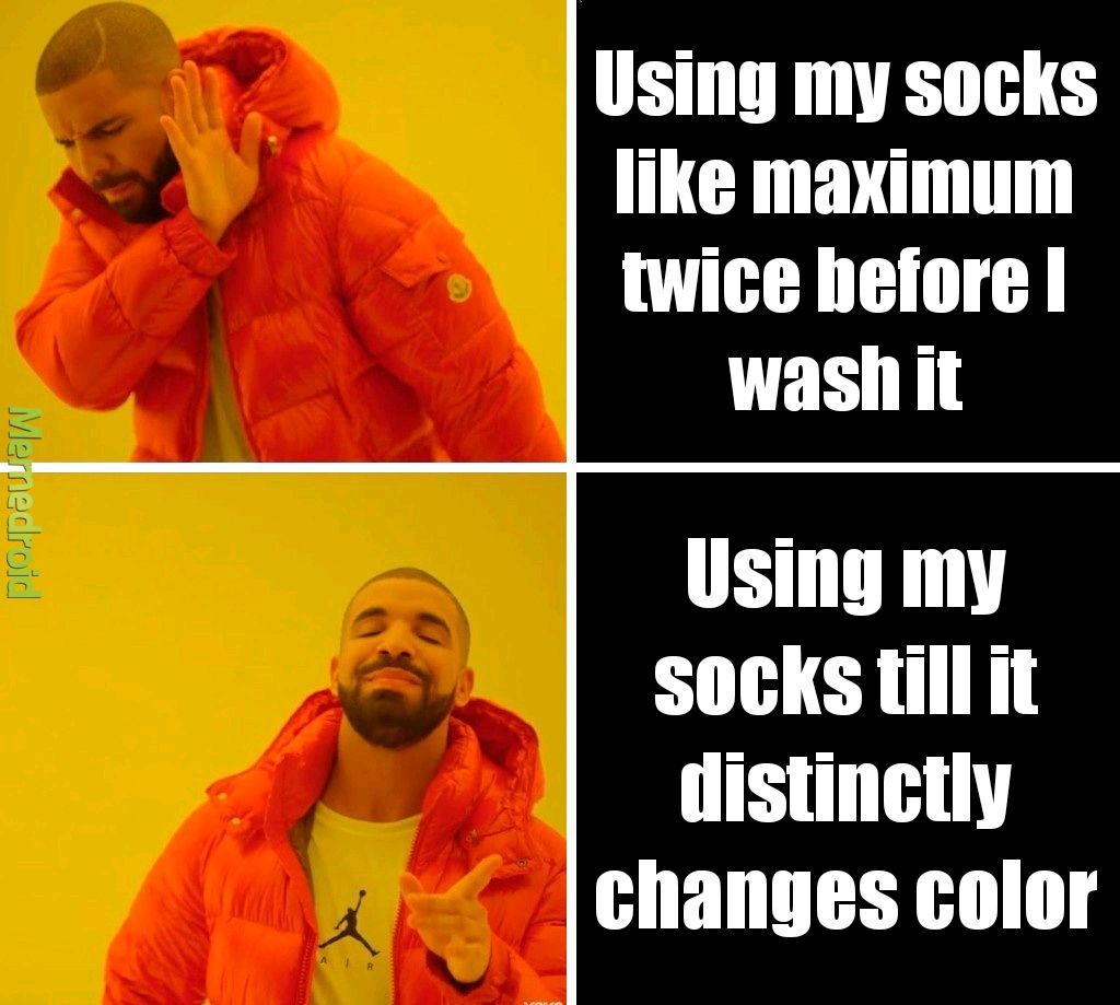 Sock life - meme