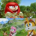 I'd recommend Sonic Boom some serious humor in it