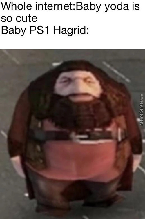 Ps1 Hagrid - meme