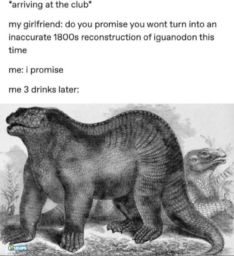 iguanodon - meme