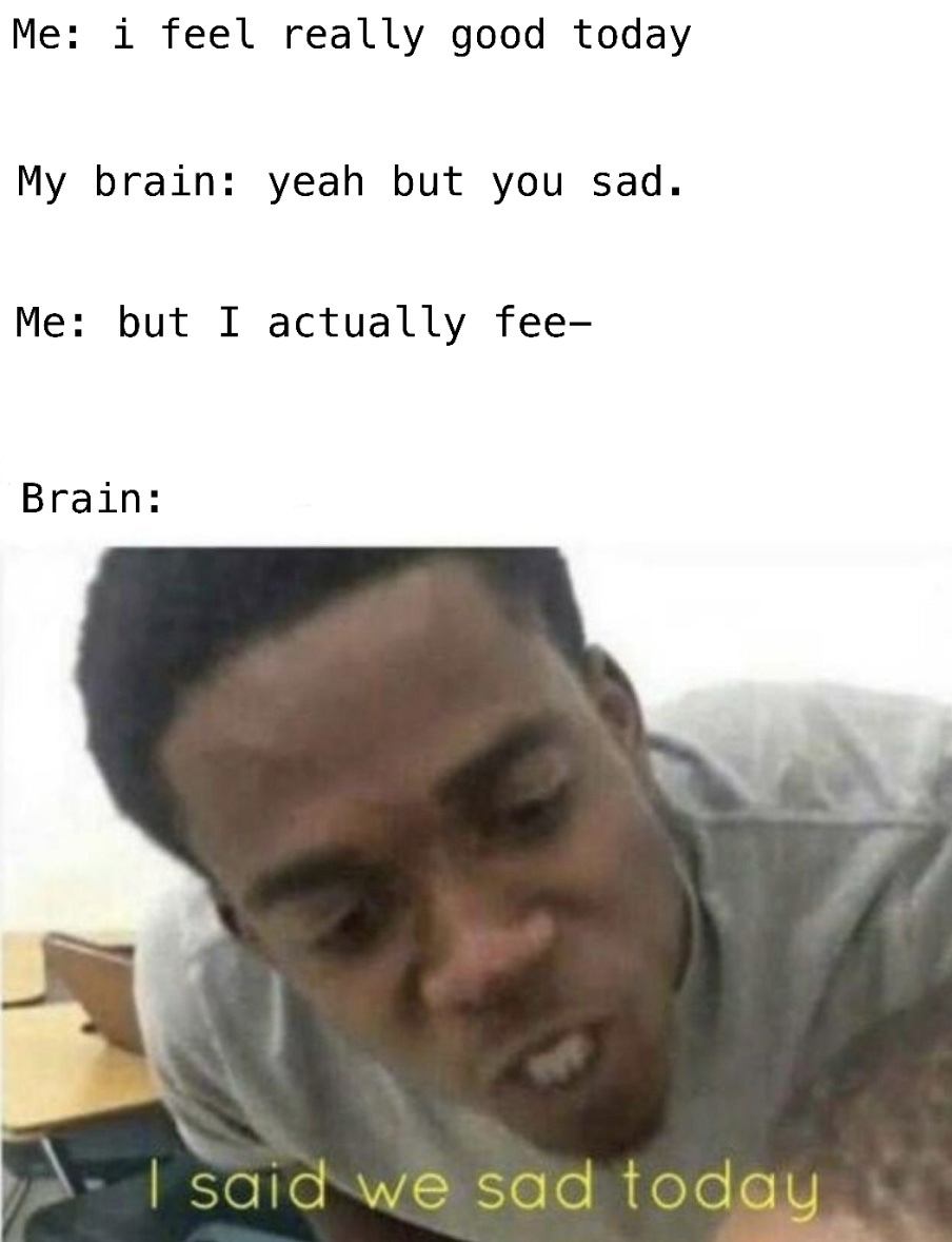 Mean brain - meme