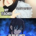 She sucks as a teacher too