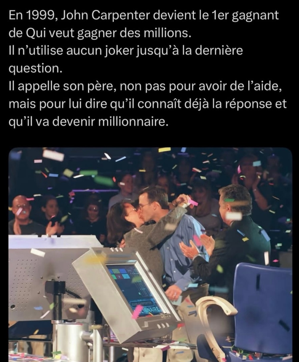 Appelle son père juste pour flexer… millionnaire - meme