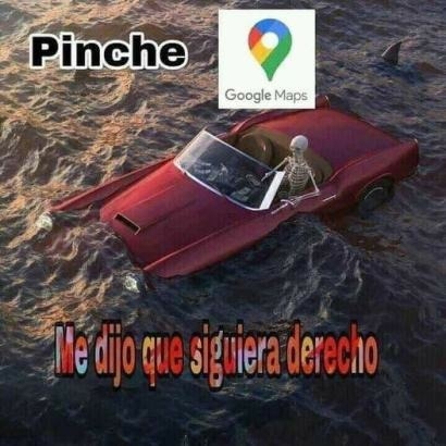 Pinche maps - meme