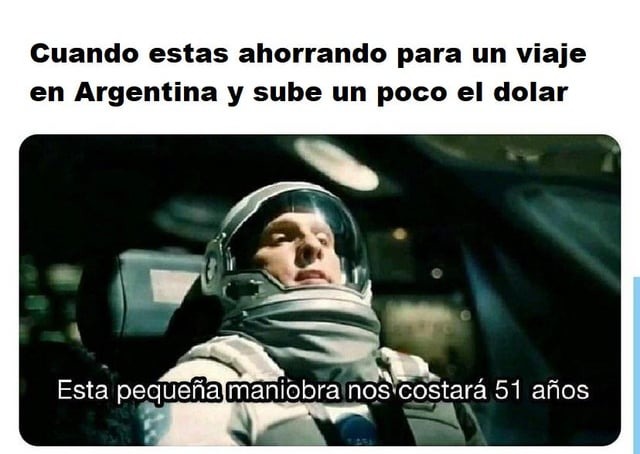 Viajes en Argentina - meme