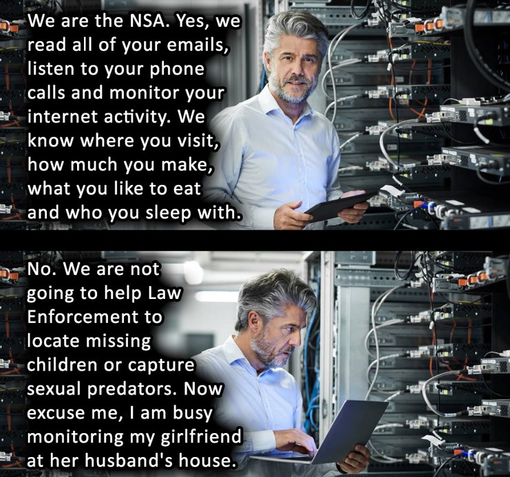 The NSA - meme