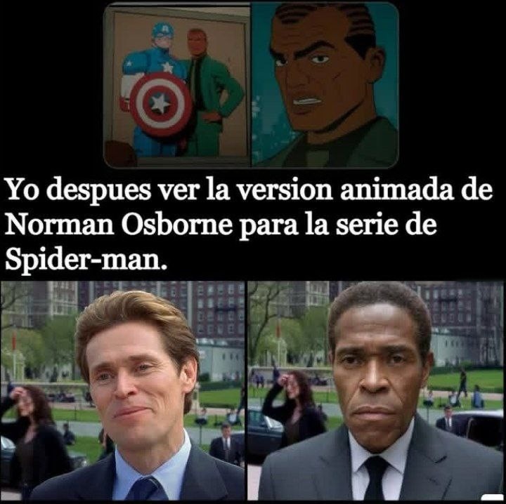 Spider man animado flip - meme