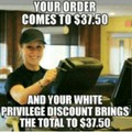 Whites dont mind paying a fair price.