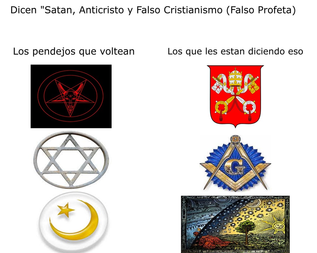Vaticano, Masoneria y Gnosticismo - meme