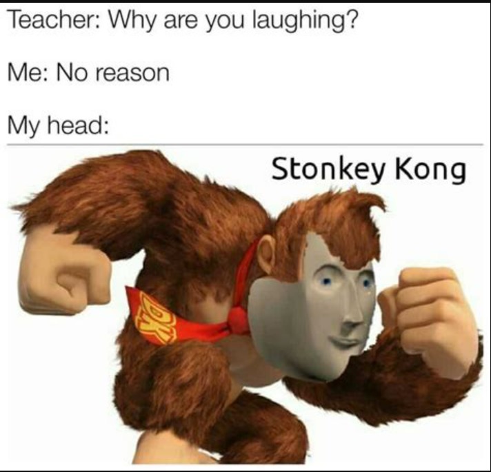 Stonkey Kong - meme