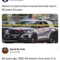 Lions out here saving lives this season lmao