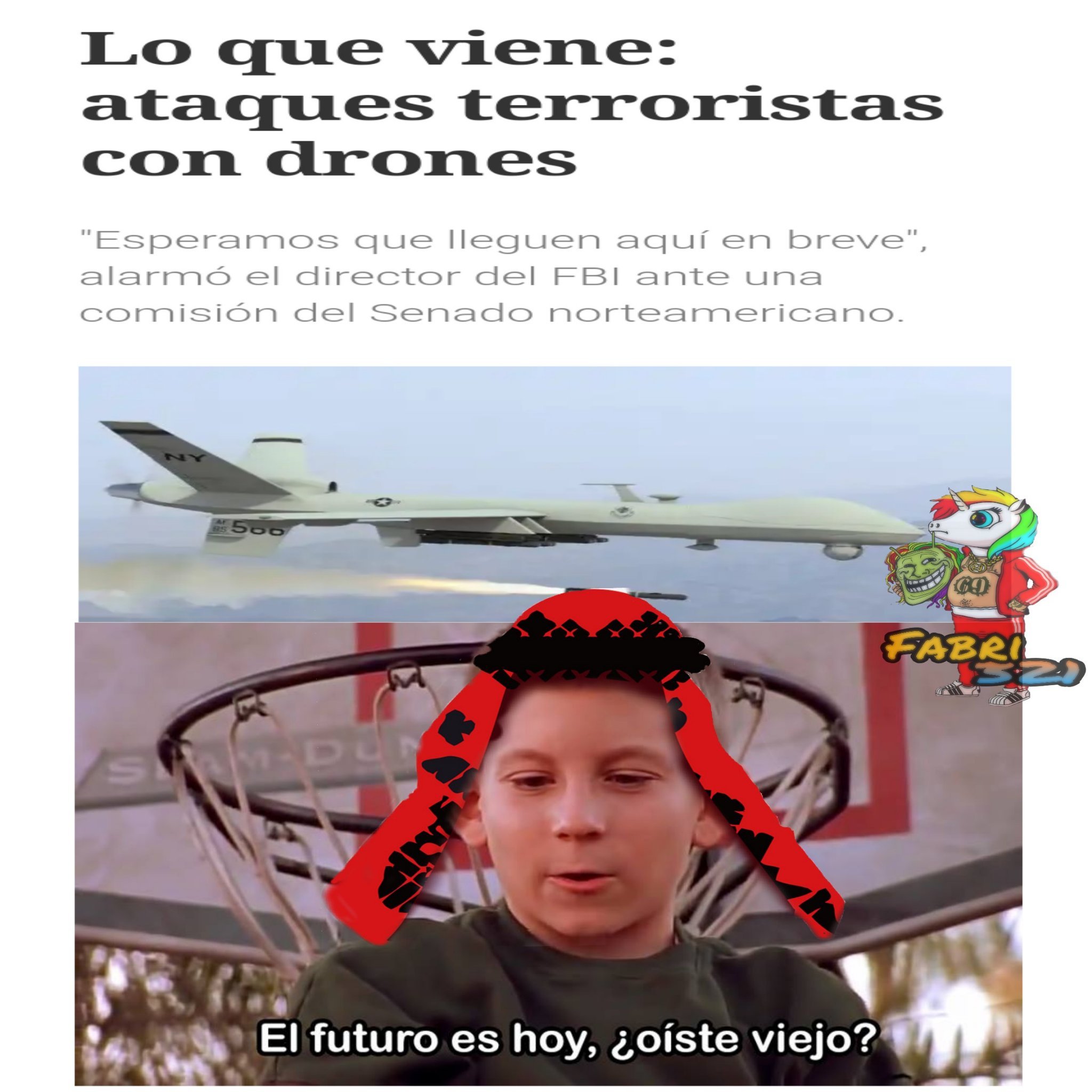 Dron - meme