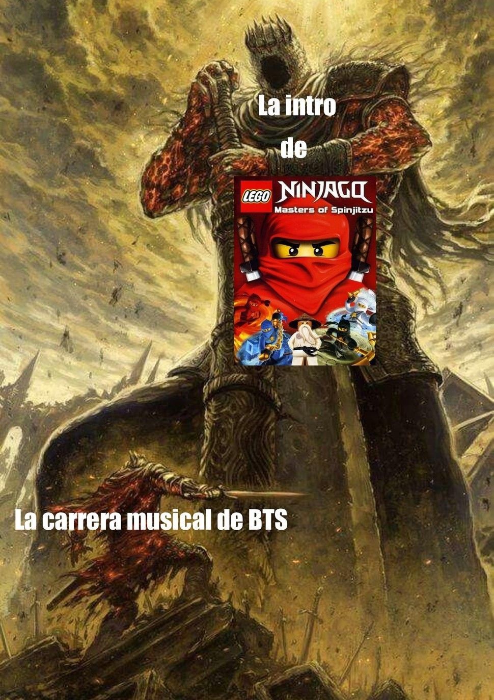 Aguante Ninjago - meme