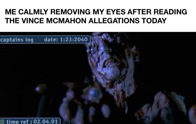 Vince McMahon allegations meme news
