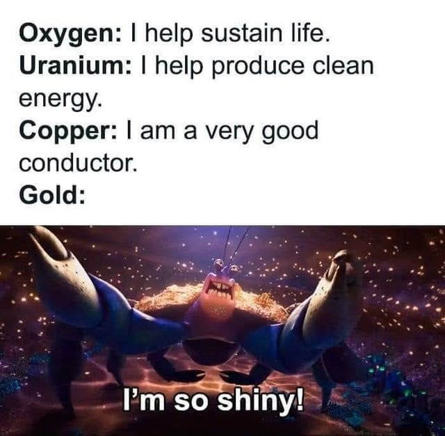 Gold meme