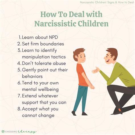How to deal with narcissistic children - meme