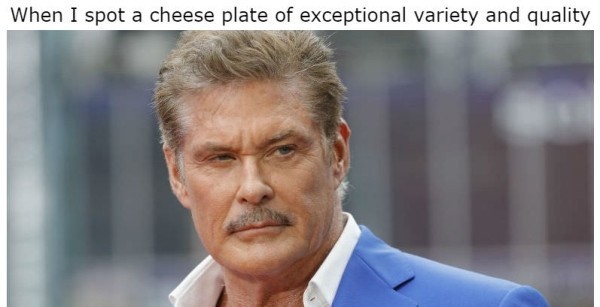 Cheese is life - meme