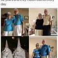 Orgulho desses avós.