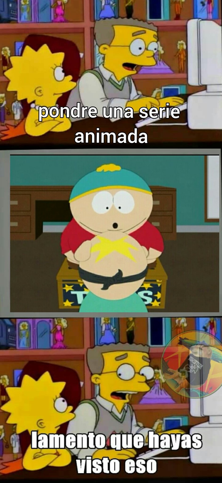 Cartman, eso no es de cracks - meme