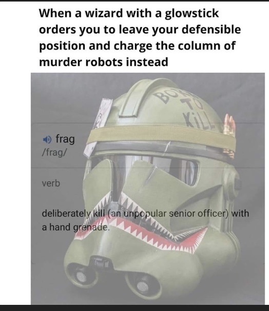 Order 66 was a good thing - meme