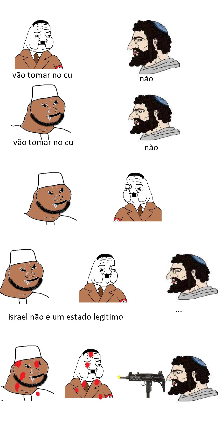 israel é e sempre será legitimo - meme