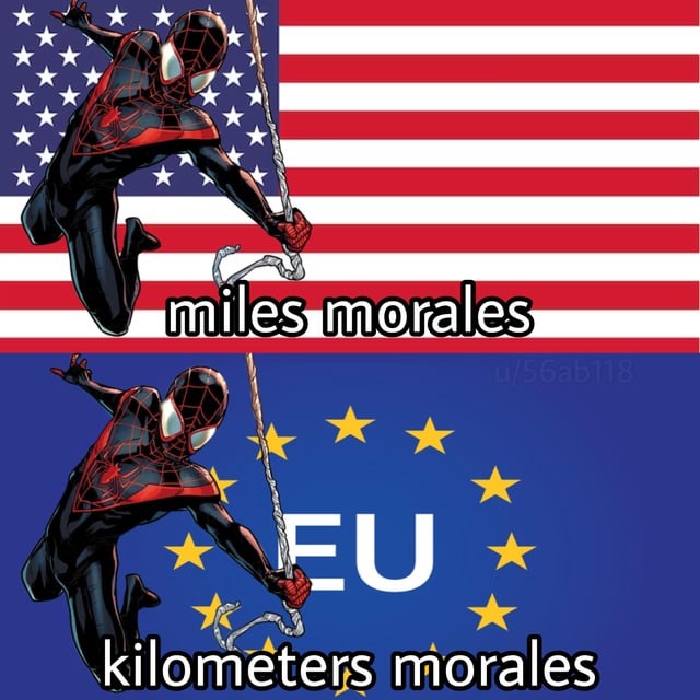 Miles Morales Europe adaptation - meme