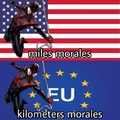 Miles Morales Europe adaptation
