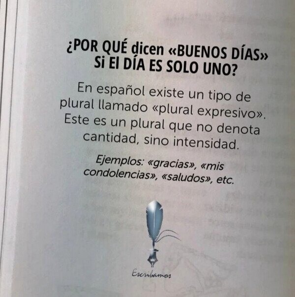 el español es el mejor idioma - meme