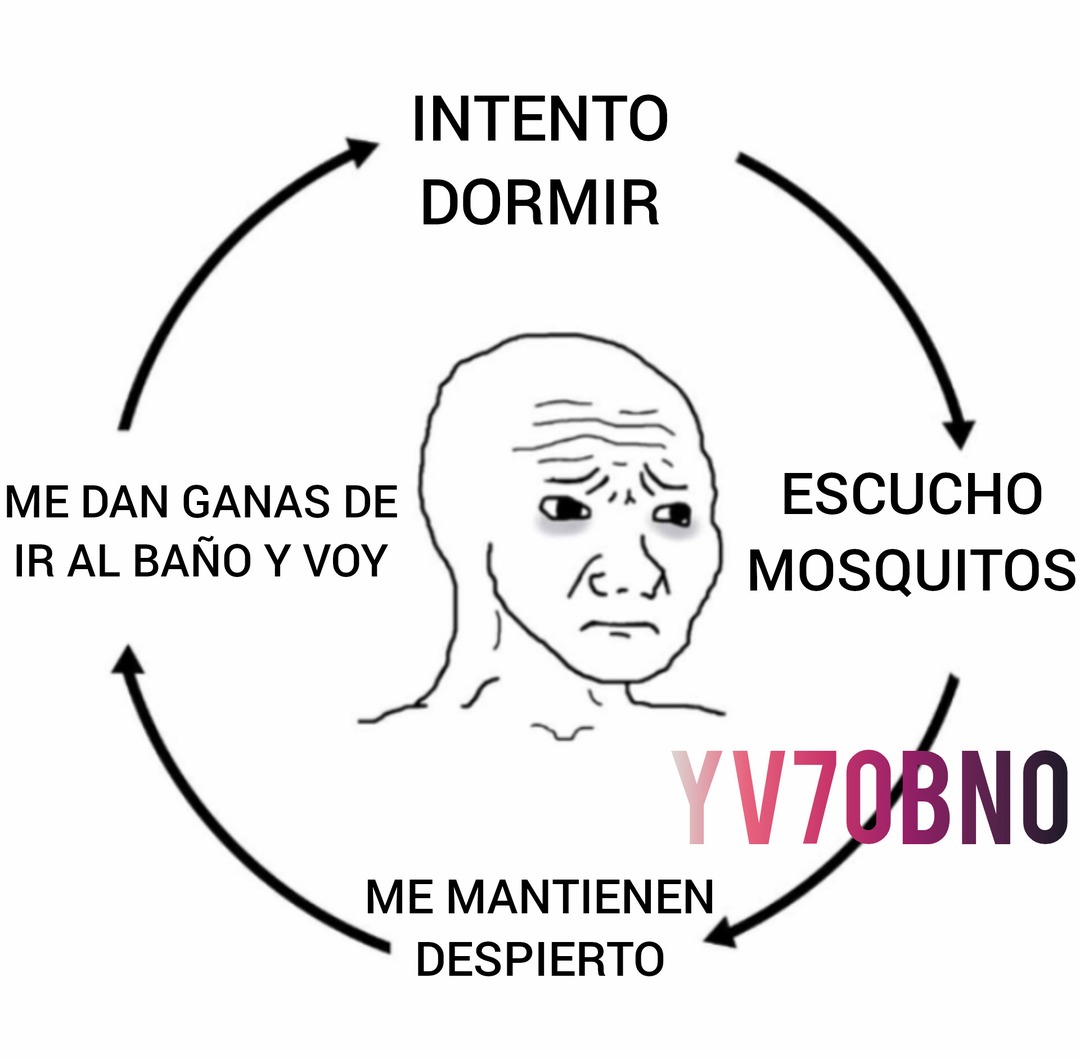 El ciclo molesto - meme