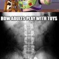 How Adults Play With Toys