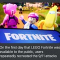 First day of LEGO Fortnite