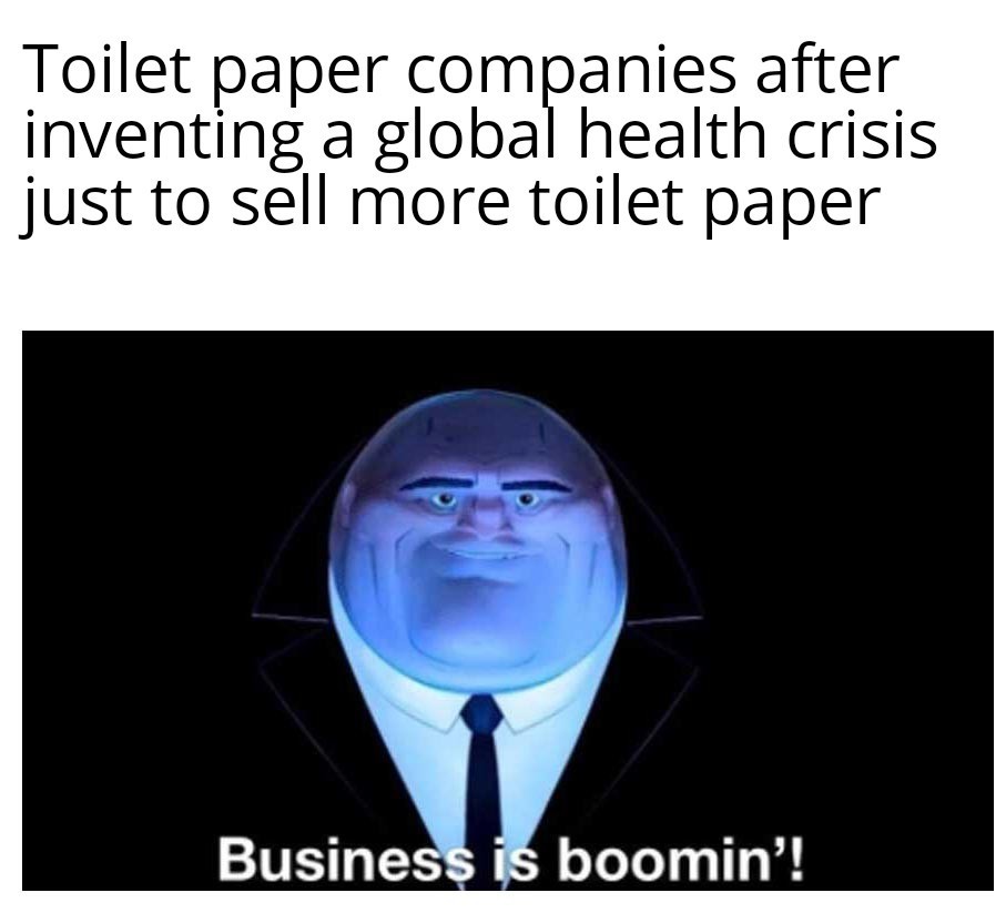 Toilet paper companies - meme