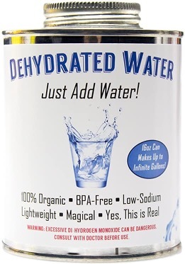 Does it make this mean this water is dry - meme