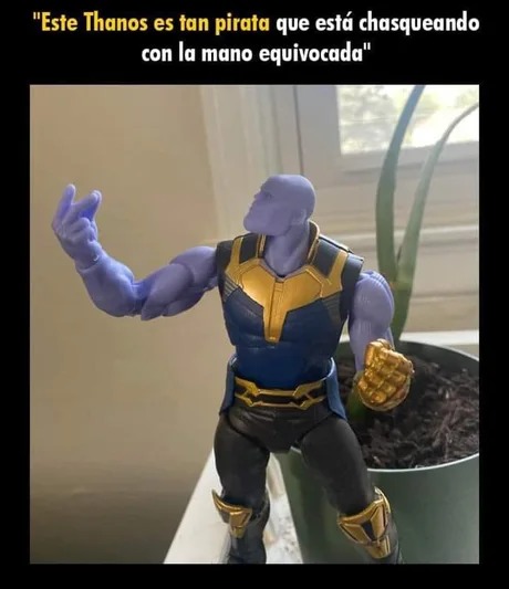 Thanos falso - meme