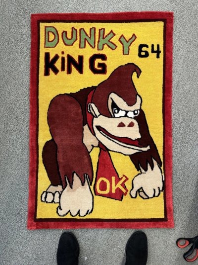 What's wrong babe don't u like ur Dunky King doormat - meme