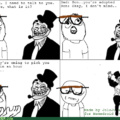 A joke in rage comic format Ps. I don't know why the glasses position always change when I save it
