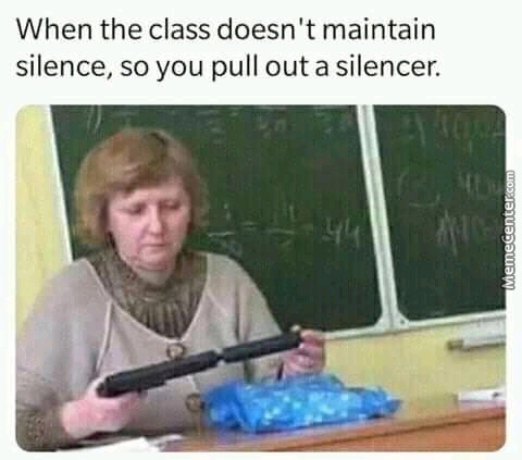 Silence - meme