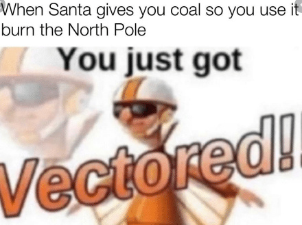 Get reked santa - meme