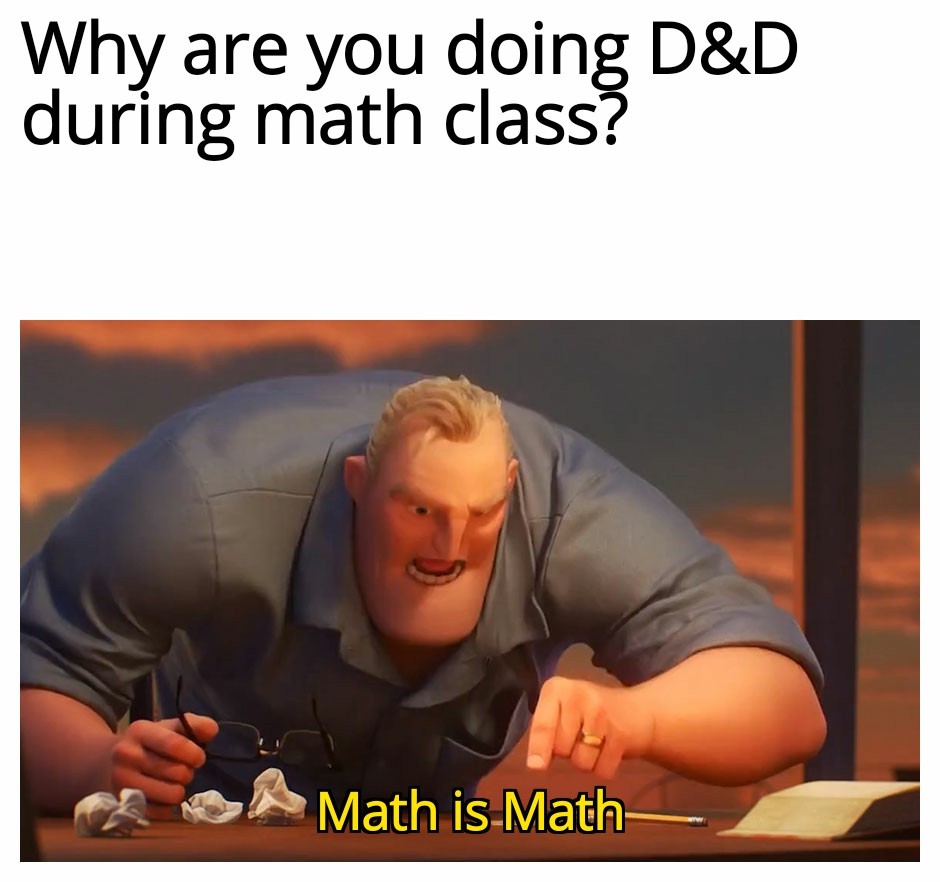 Math is Math - meme