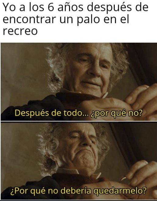 adulto: es un palo.    nenes: Ultra espadon destructor del mal!! - meme